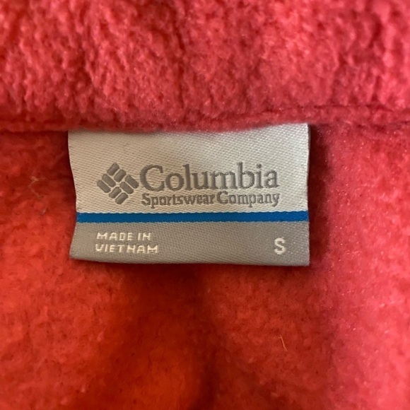 Columbia Women’s Zip-Up Fleece Jacket Barbie - Picture 5 of 7
